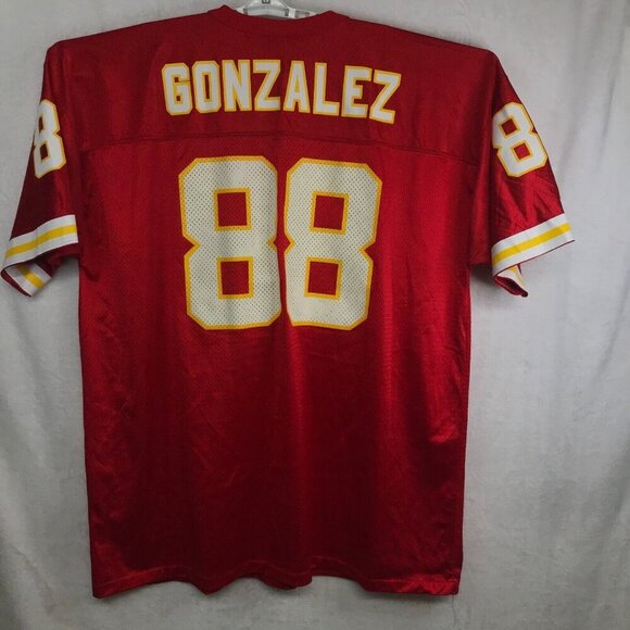 LogoAthletic NFL Kansas City Chiefs Tony Gonzalez Red Jersey Mens Size XXL 54-56 - Picture 6 of 15